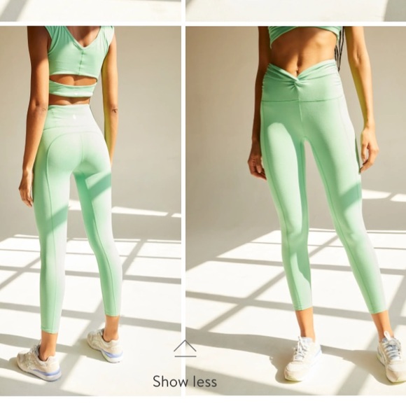 FP Movement by Free People Pants - FP movement   ! sea foam knotted leggings
